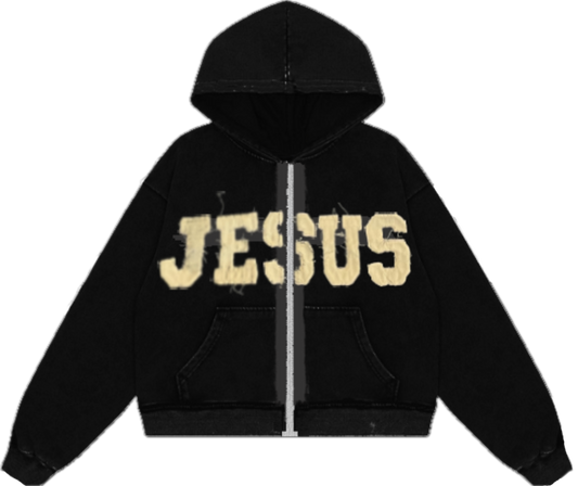 "Say His Name" JESUS Zip-Up